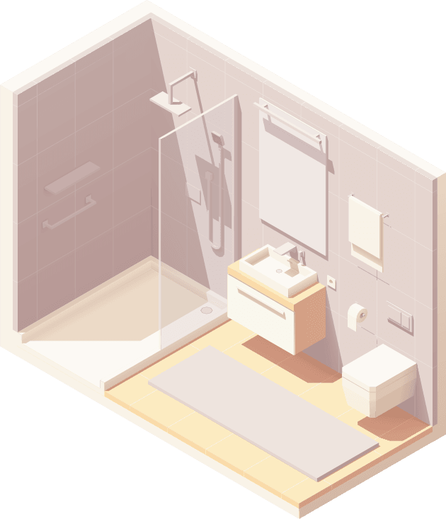 Bathroom illustration