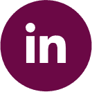 Purple LinkedIn Icon