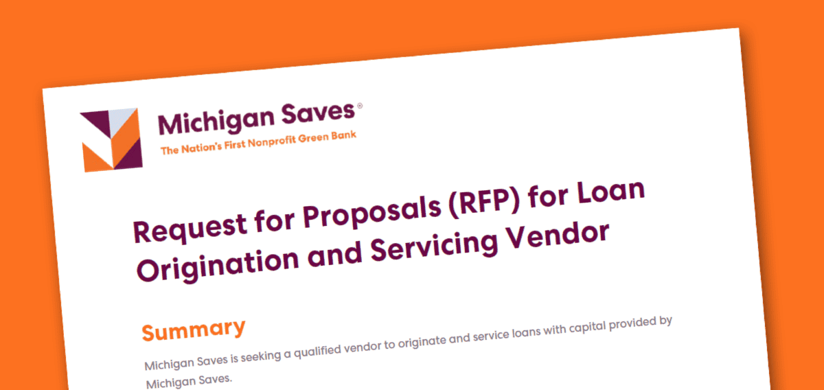 RFP Loan Origination and Servicing Vendor
